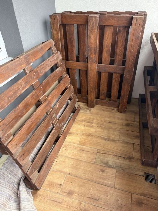 Pomalowane Palety EURO 120x100 4 sztuki